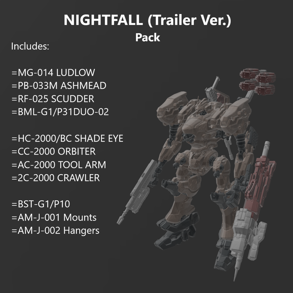 [DIGITAL FILES]  Raven- NIGHTFALL (Trailer Ver.)