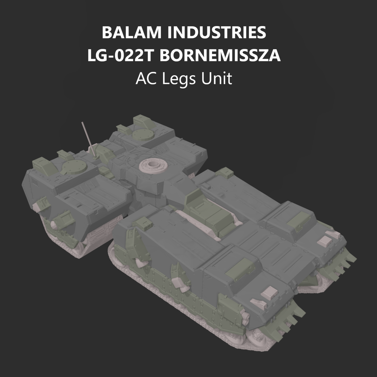[DIGITAL FILES] BALAM LG-022T BORNEMISSZA AC Legs Unit