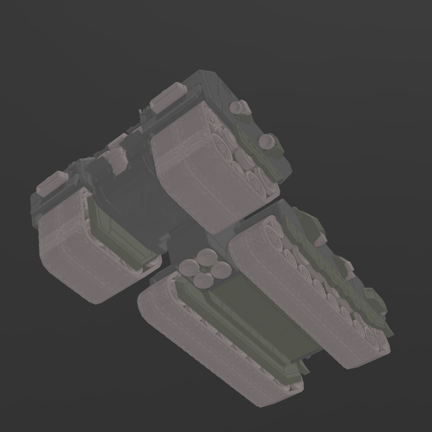 BALAM LG-022T BORNEMISSZA AC Legs Unit Part (30 Minutes Missions)