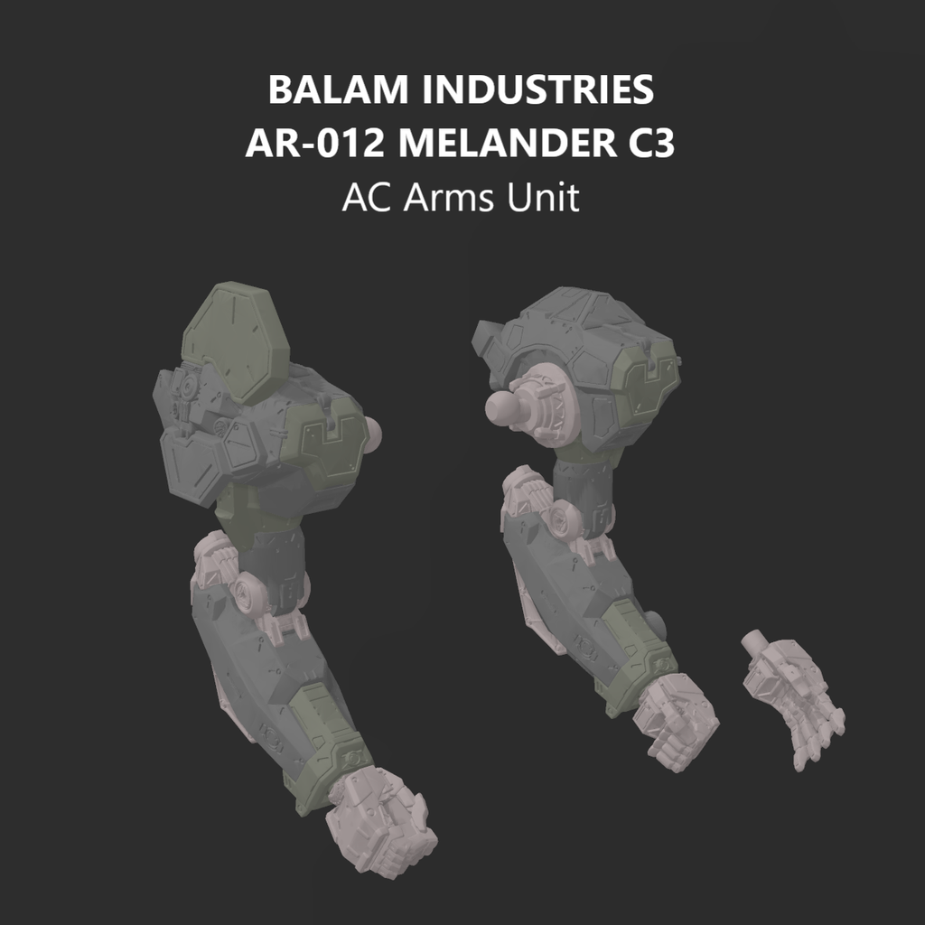 [DIGITAL FILES] BALAM AR-012 MELANDER C3 AC Arms Unit