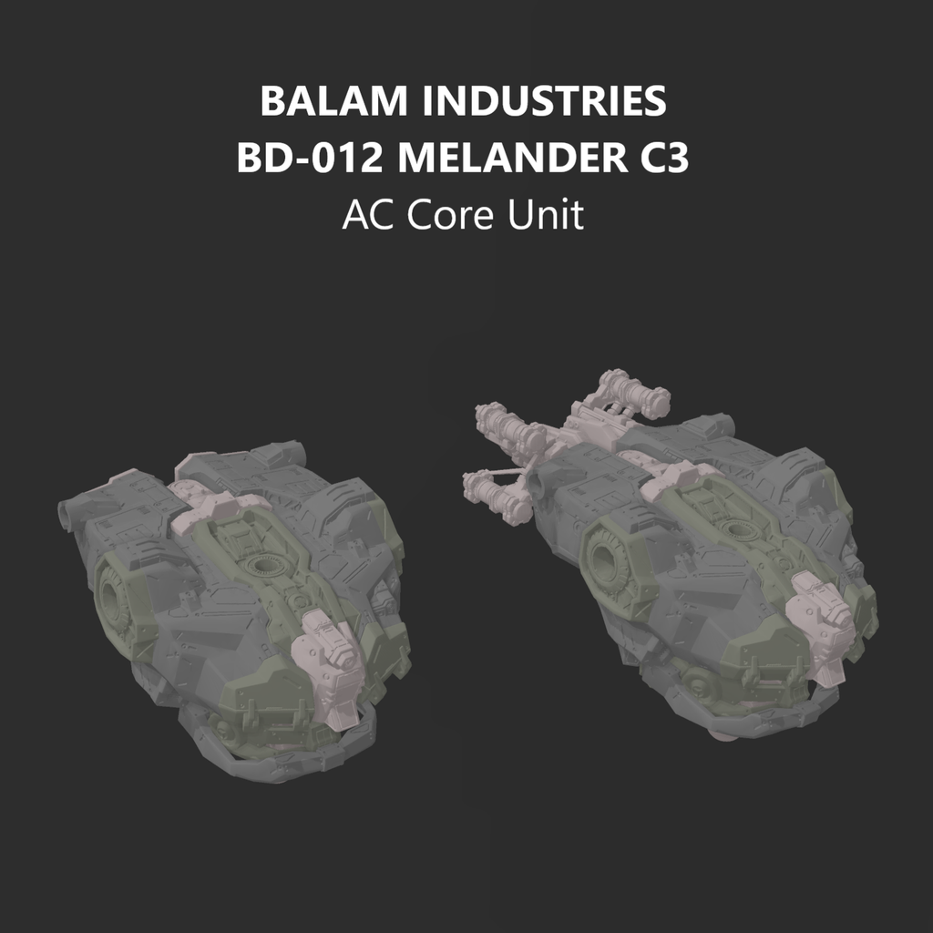[DIGITAL FILES] BALAM BD-012 MELANDER C3 AC Core Unit