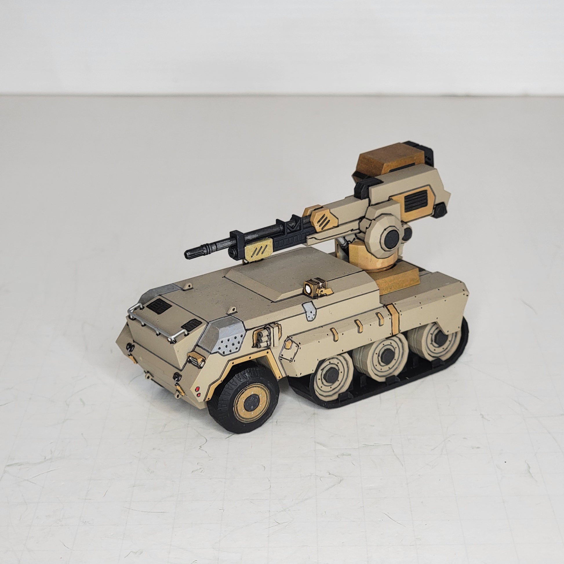 BAWS CV-T-020 Half-Track Combat Vehicle Resin Model Kit (30 Minutes Missions Scale)