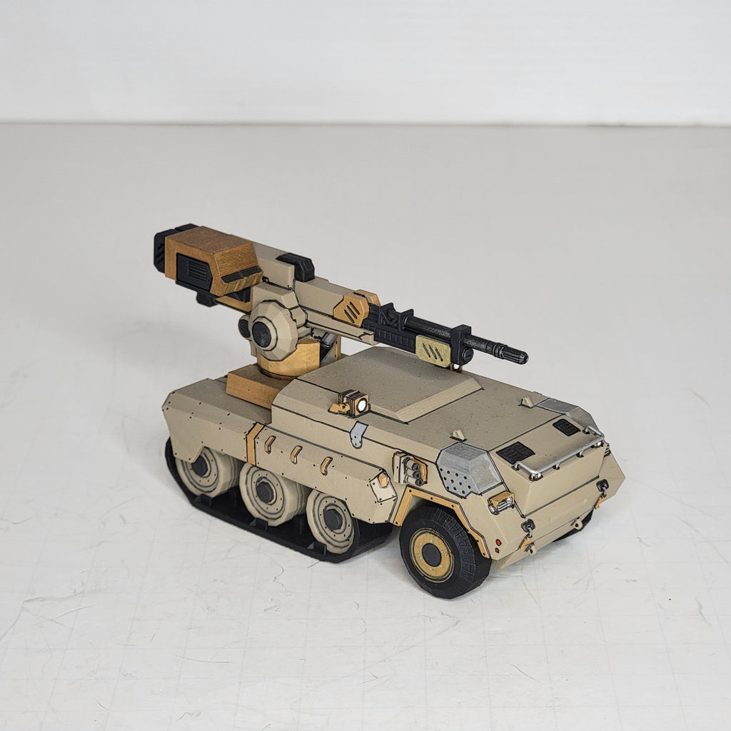 BAWS CV-T-020 Half-Track Combat Vehicle Resin Model Kit (30 Minutes Missions Scale)