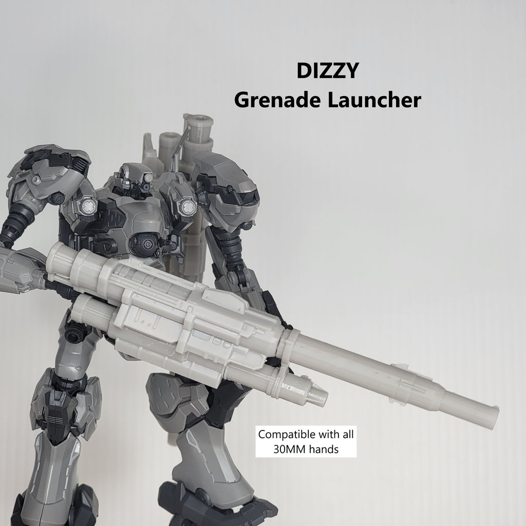 MELINITE DIZZY Grenade Launcher Arm Weapon Part (30 Minutes Missions)