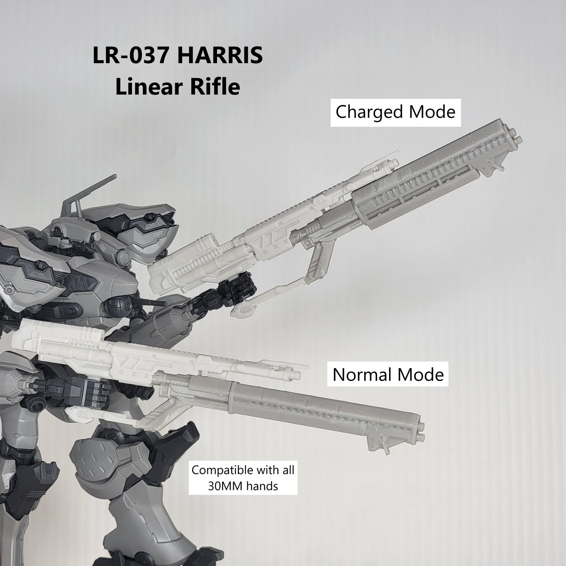 BALAM LR-037 HARRIS Linear Rifle Arm Weapon Part (30 Minutes Missions)