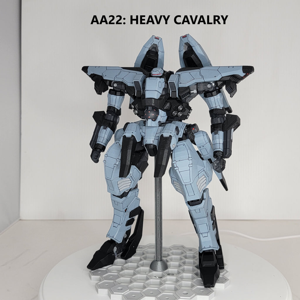 PCA AA22: HEAVY CAVALRY Resin Model Kit (30 Minutes Missions Scale)