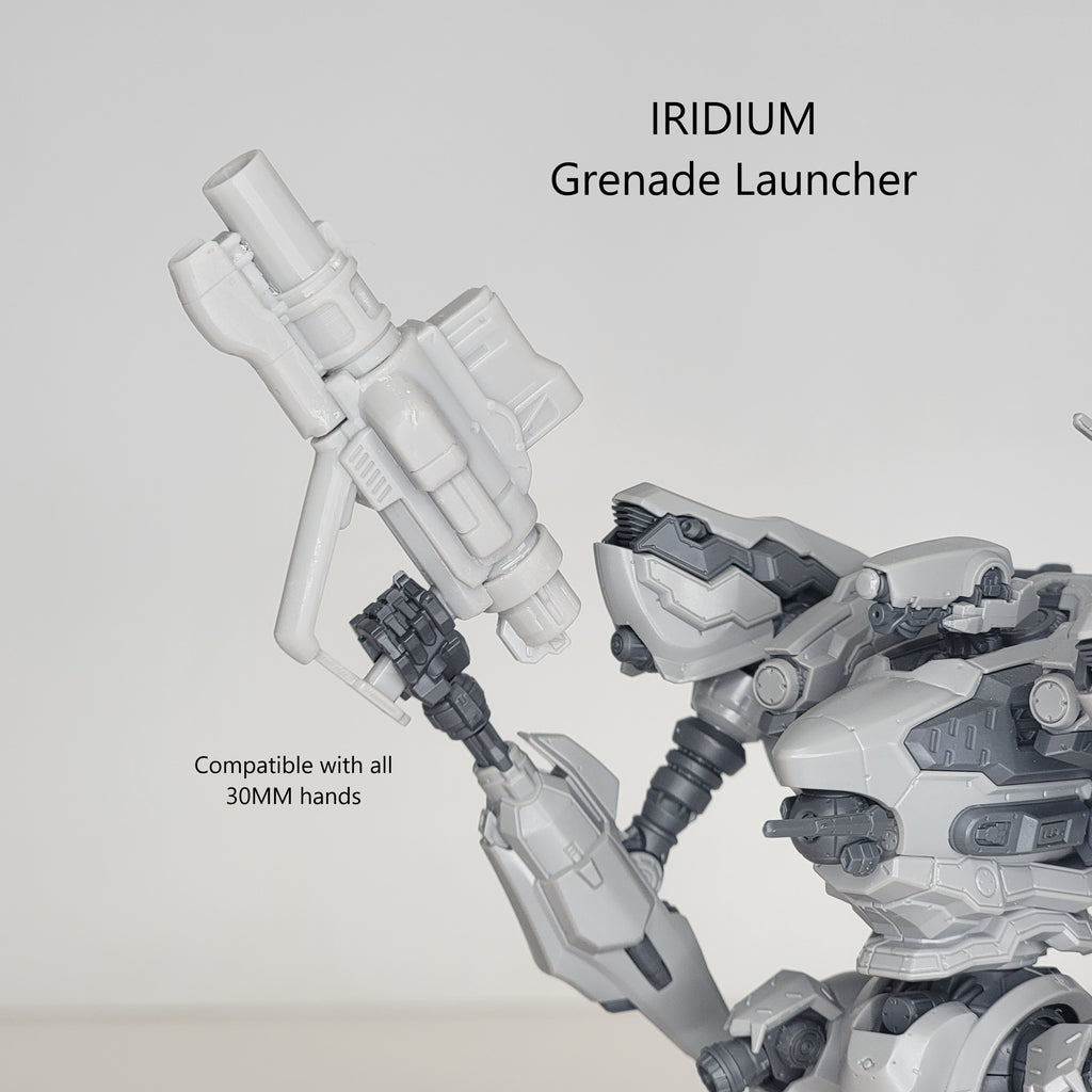 MELINITE IRIDIUM Grenade Launcher Arm Weapon Part (30 Minutes Missions)