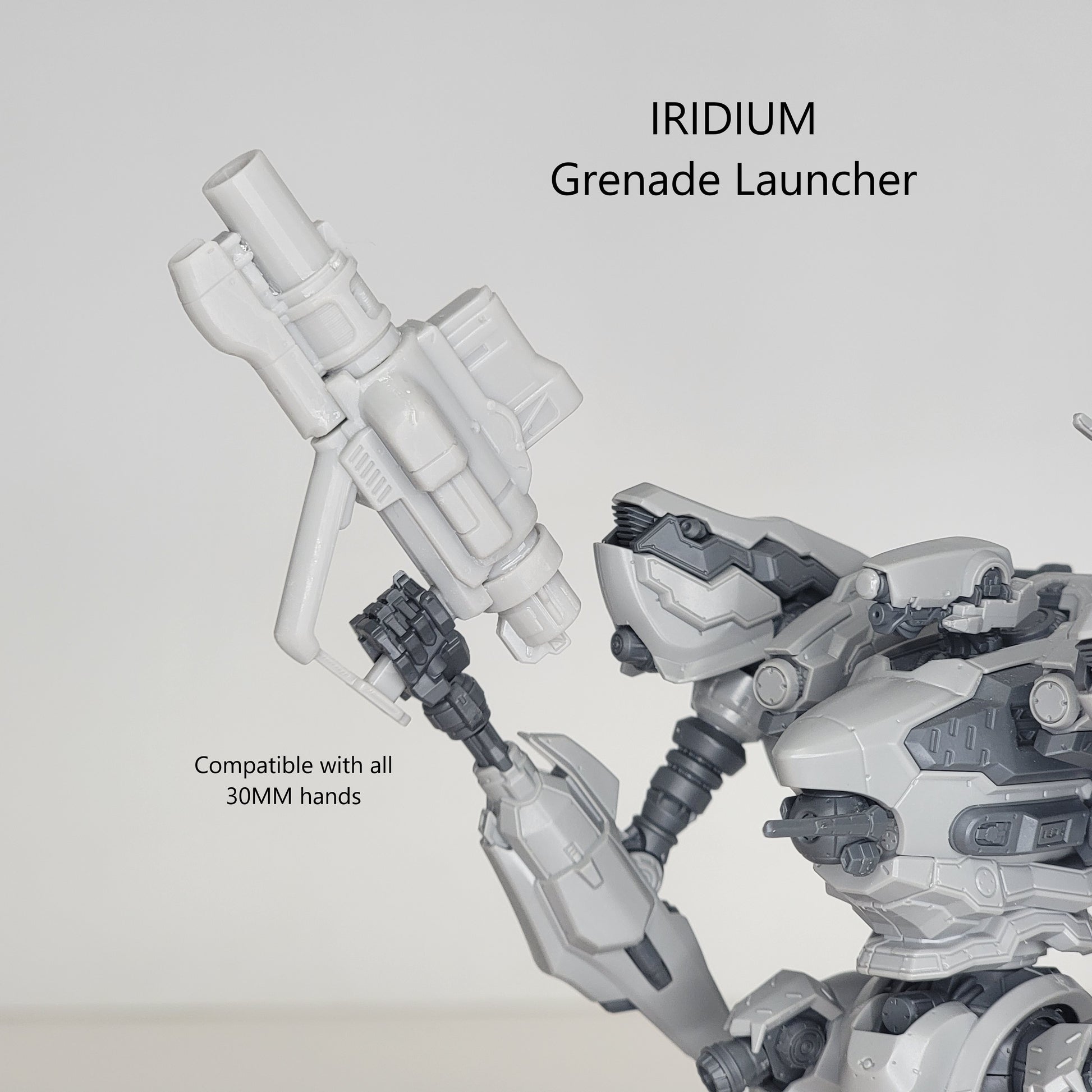 MELINITE IRIDIUM Grenade Launcher Arm Weapon Part (30 Minutes Missions)