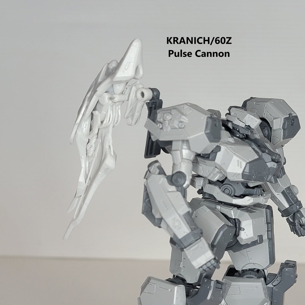 SCHNEIDER KRANICH/60Z Pulse Cannon Back Weapon Part (30 Minutes Missions)