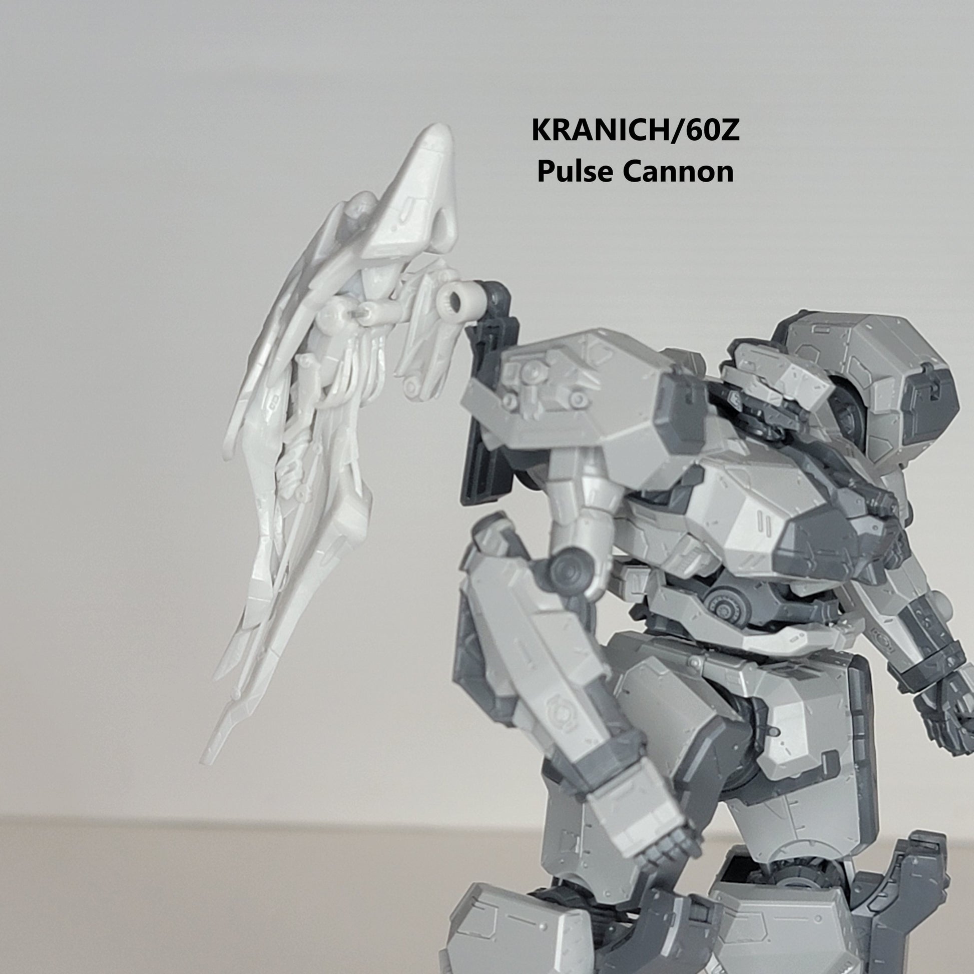 SCHNEIDER KRANICH/60Z Pulse Cannon Back Weapon Part (30 Minutes Missions)