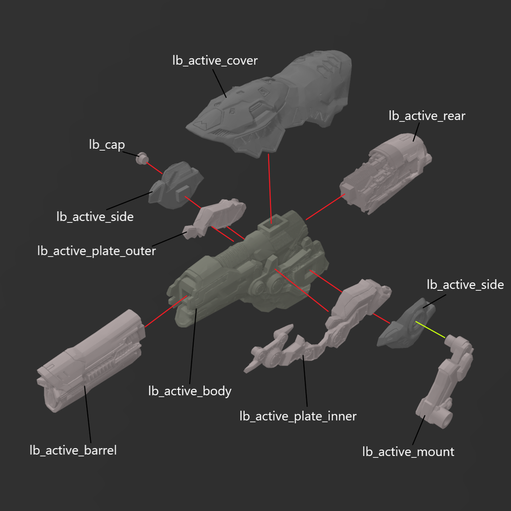 [DIGITAL FILES] ARQUEBUS VE-60LCB Laser Cannon