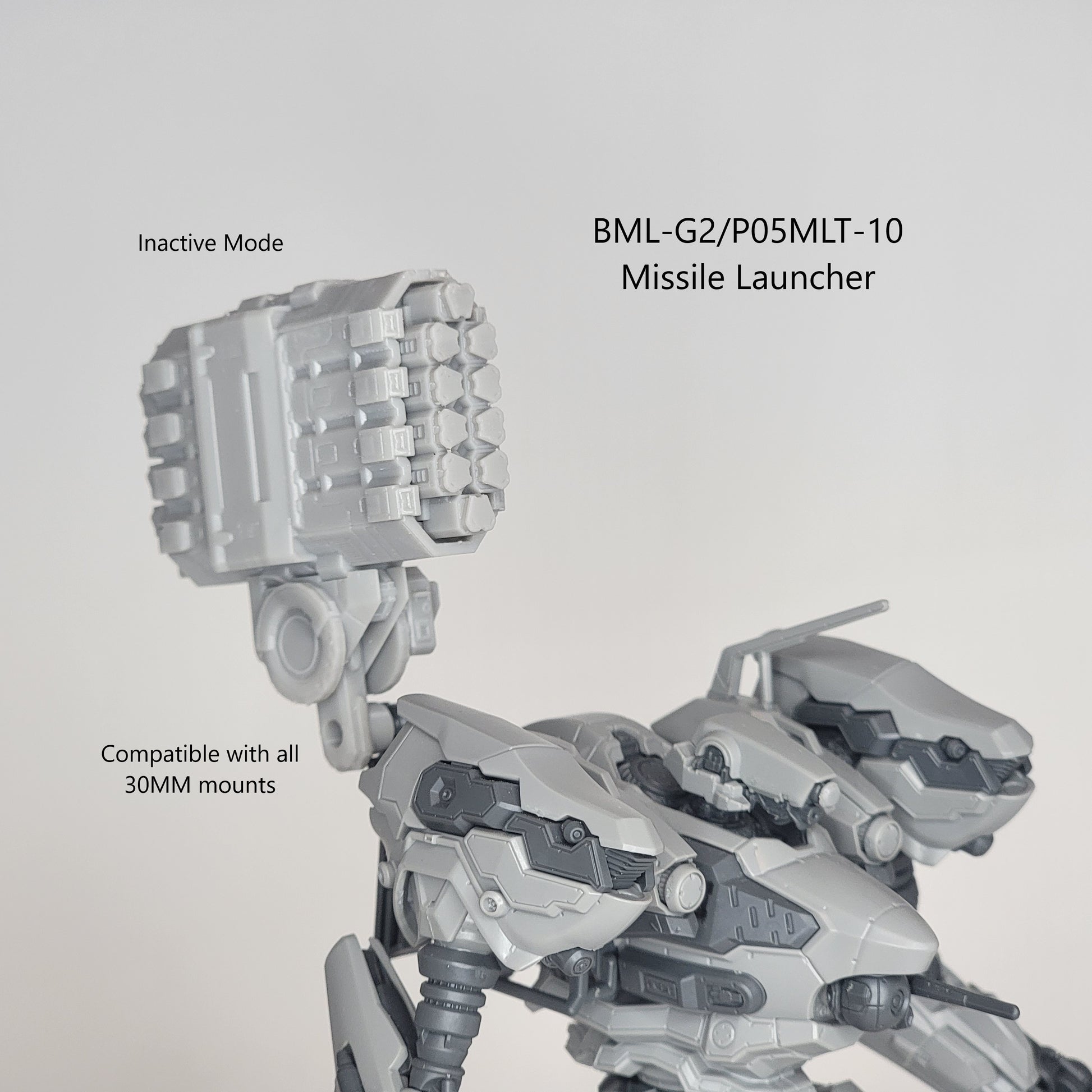 FURLONG BML-G2/P05MLT-10 Back Weapon Part (30 Minutes Missions)