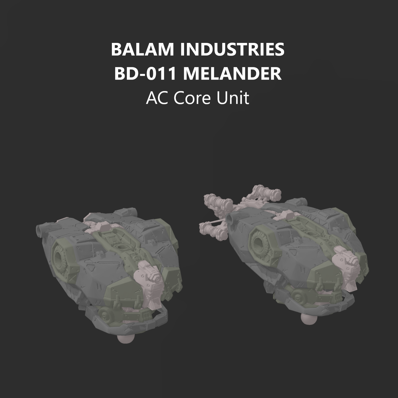[DIGITAL FILES] BALAM BD-011 MELANDER AC Core Unit