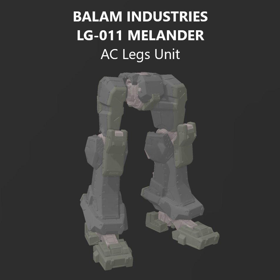 [DIGITAL FILES] BALAM LG-011 MELANDER AC Legs Unit