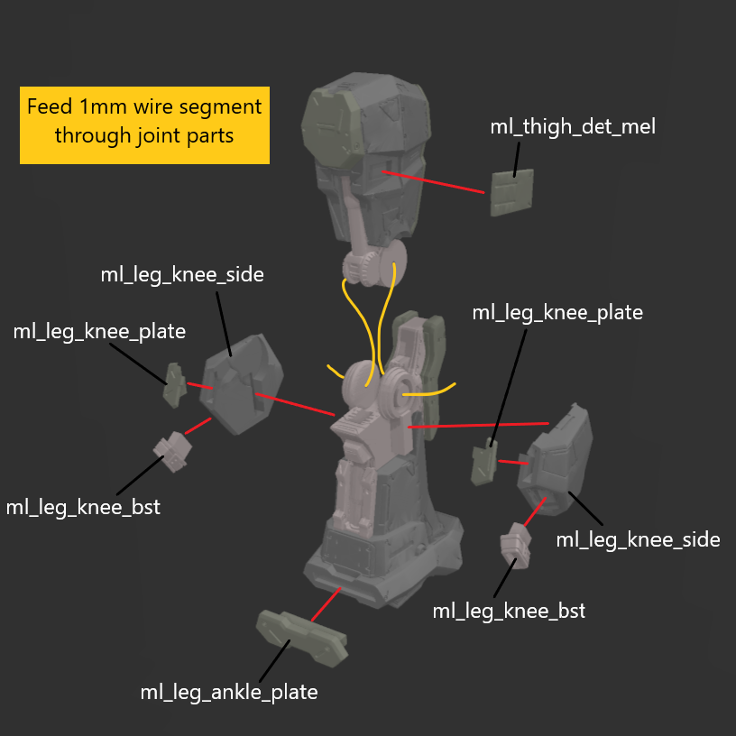 [DIGITAL FILES] BALAM LG-011 MELANDER AC Legs Unit