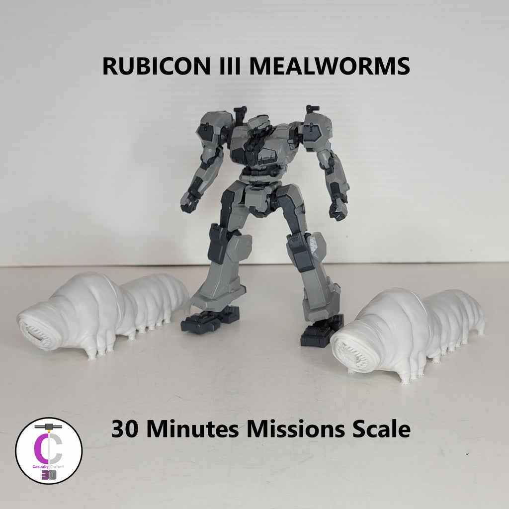 Rubicon III Mealworm Resin Model Kit (Twin Pack)(30 Minutes Missions Scale)