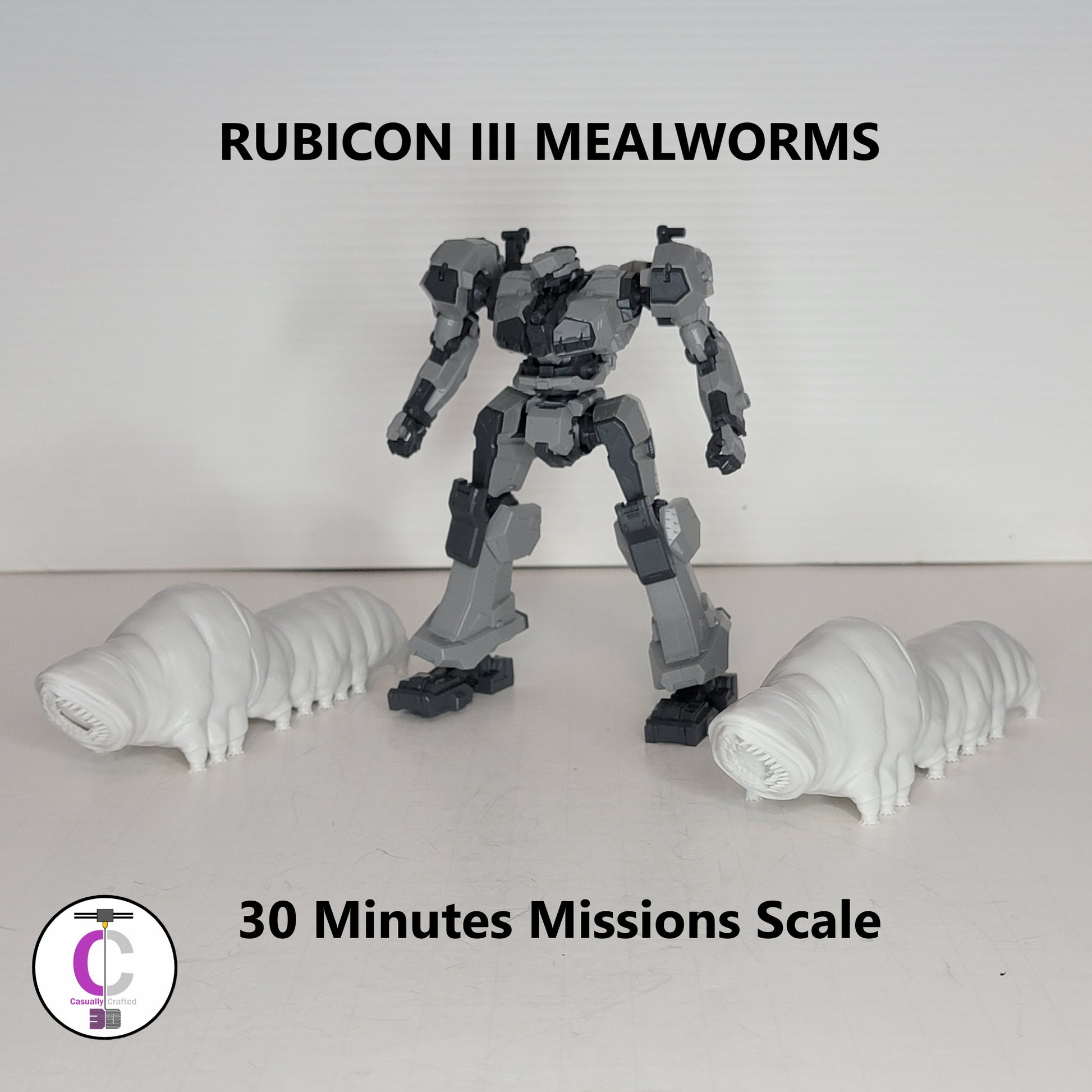 Rubicon III Mealworm Resin Model Kit (Twin Pack)(30 Minutes Missions Scale)