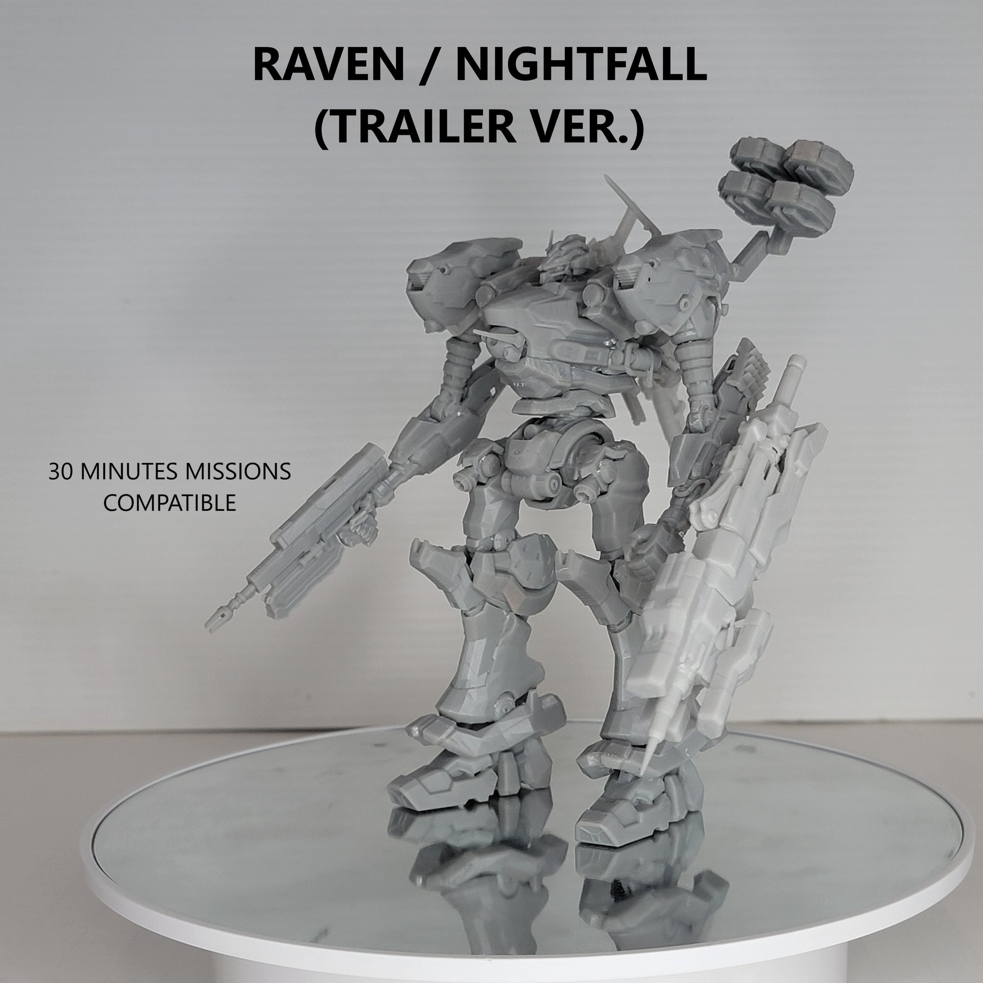 Raven / NIGHTFALL (Trailer Ver.) Resin Model Kit (30 Minutes Missions Scale)
