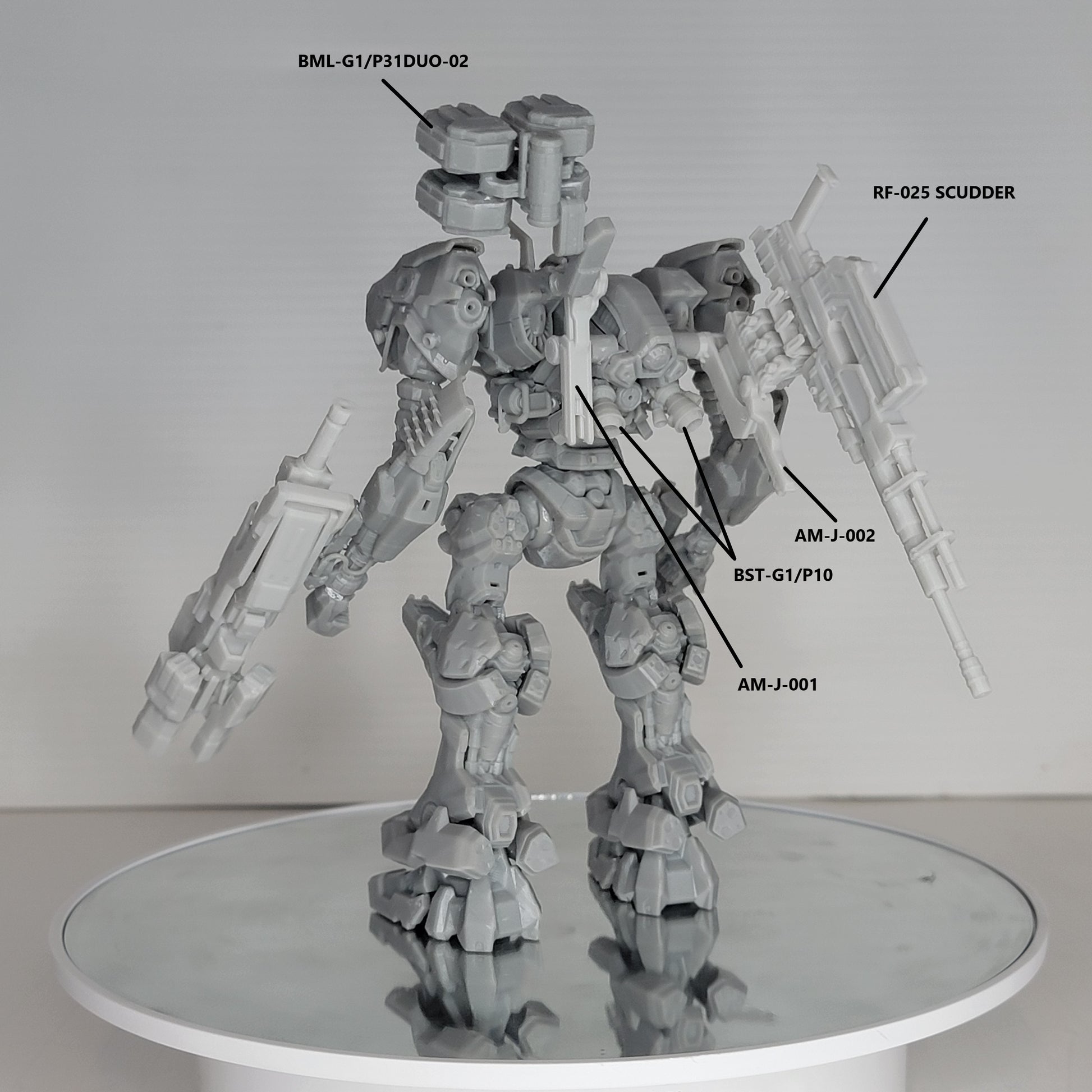 Raven / NIGHTFALL (Trailer Ver.) Resin Model Kit (30 Minutes Missions Scale)