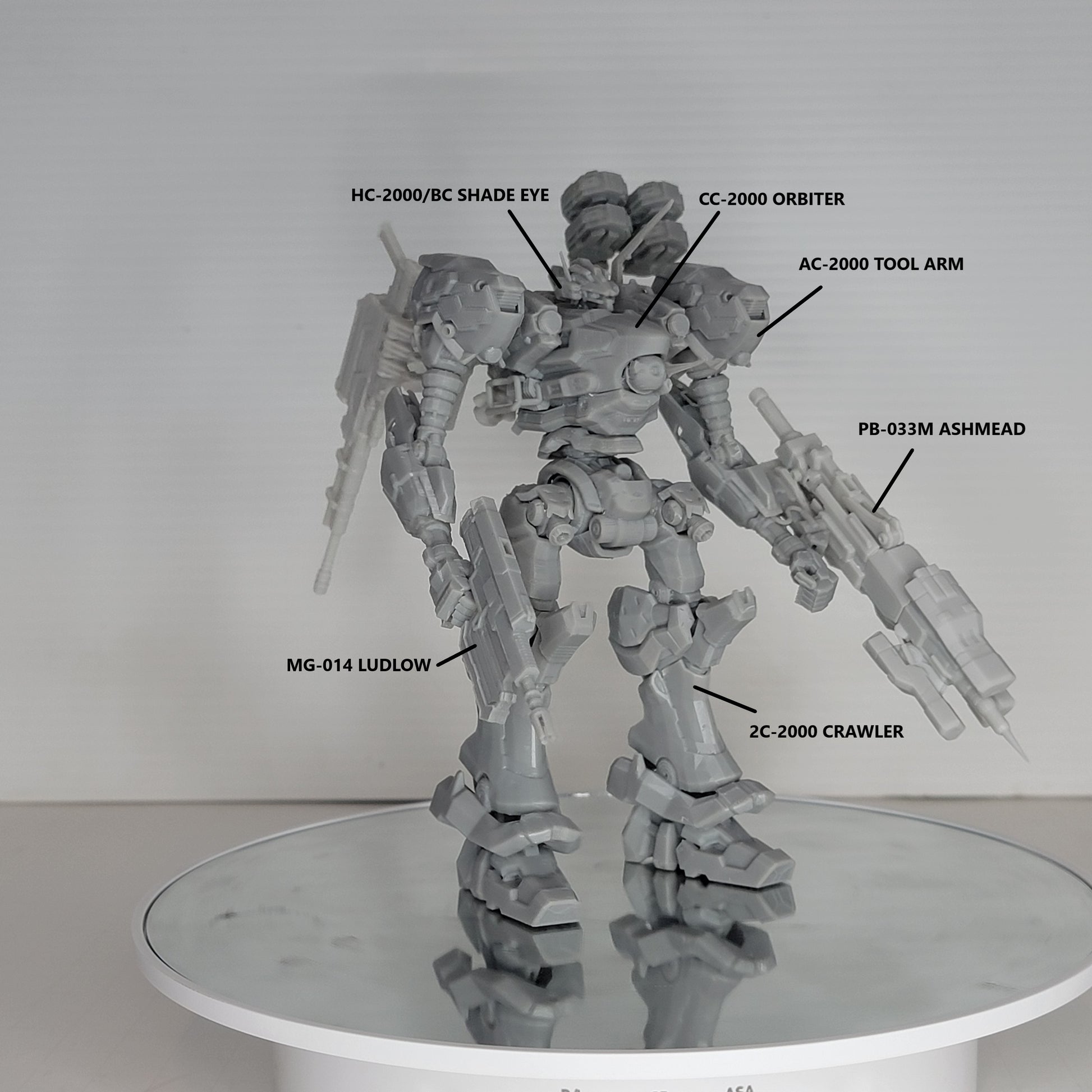 Raven / NIGHTFALL (Trailer Ver.) Resin Model Kit (30 Minutes Missions Scale)