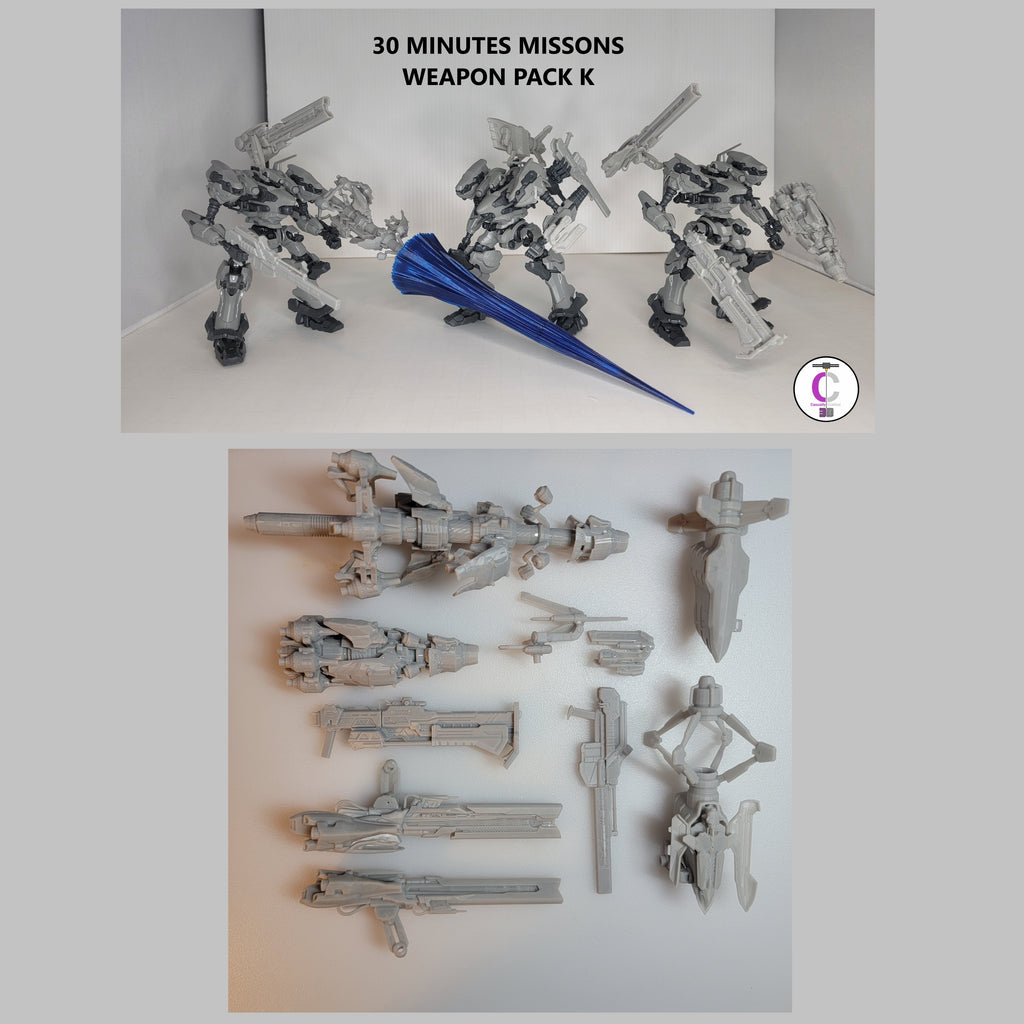 (30 Minutes Missions) Weapon Pack K