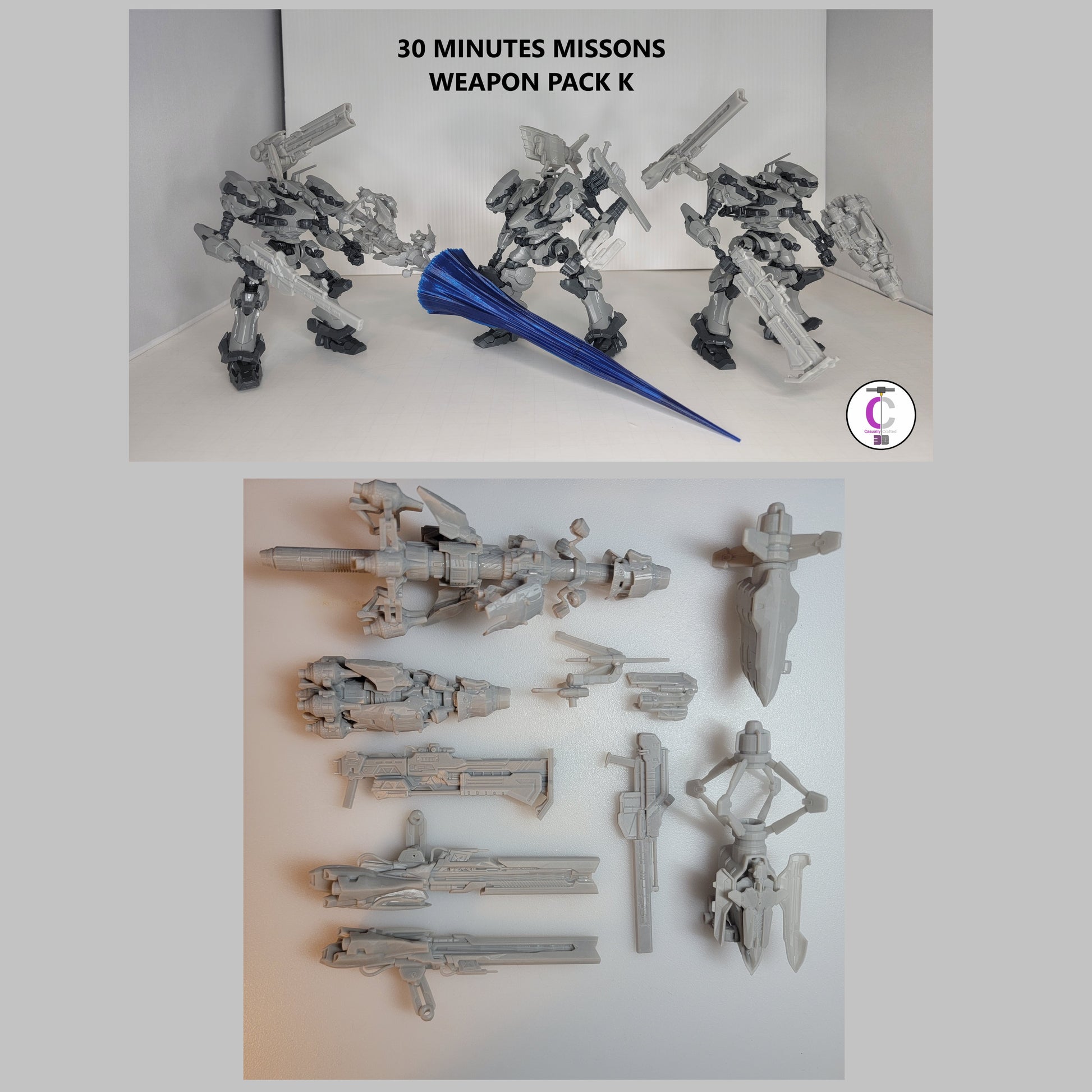 (30 Minutes Missions) Weapon Pack K