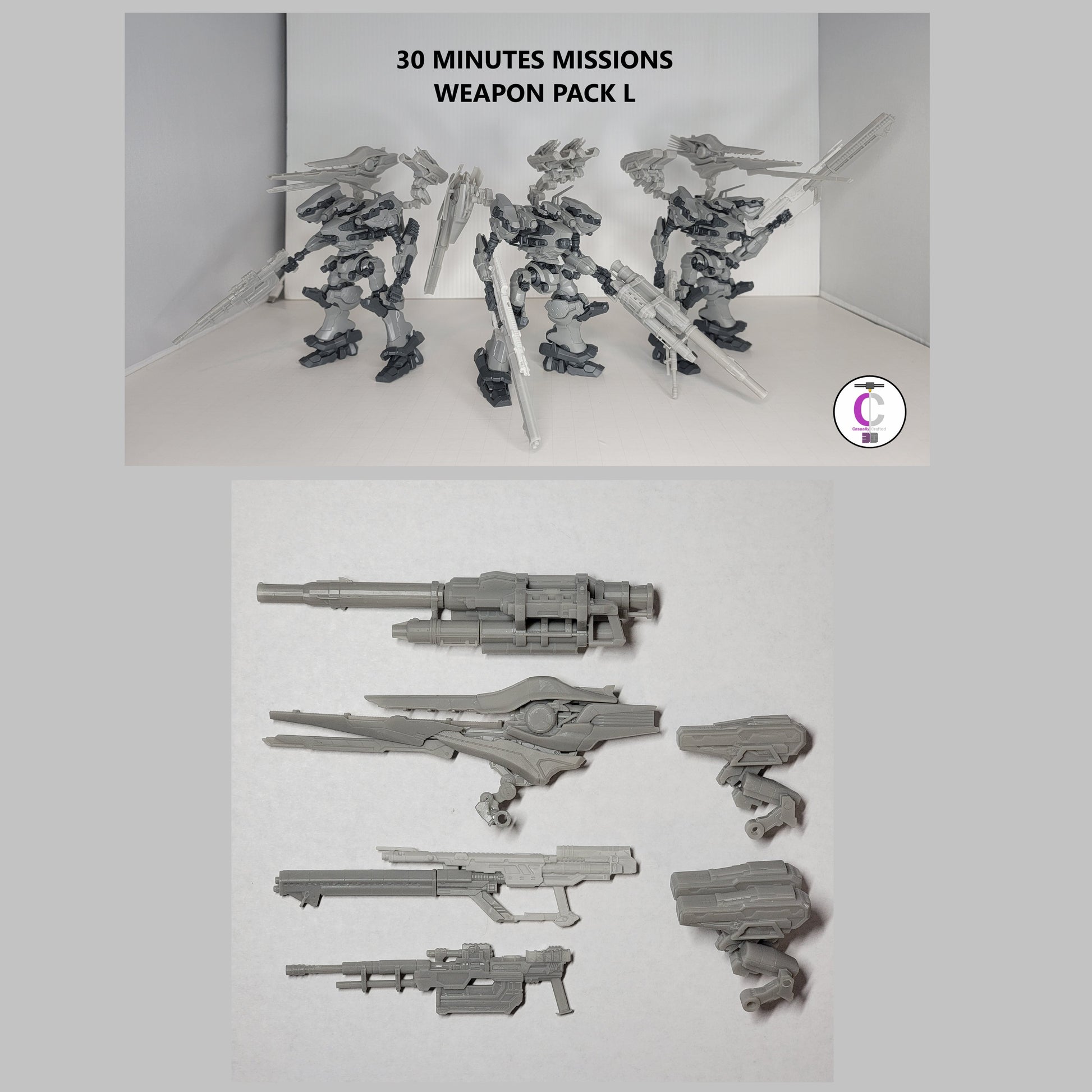 (30 Minutes Missions) Weapon Pack L