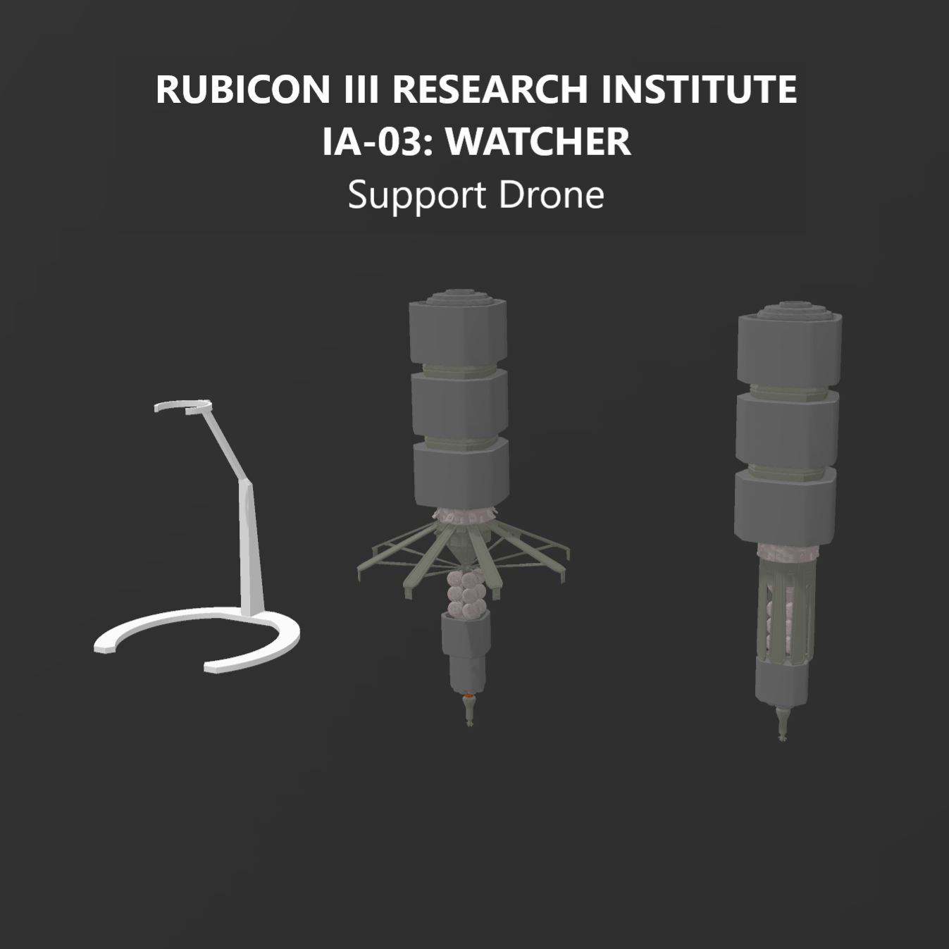 [DIGITAL FILES] RRI IA-03: WATCHER Support Drone