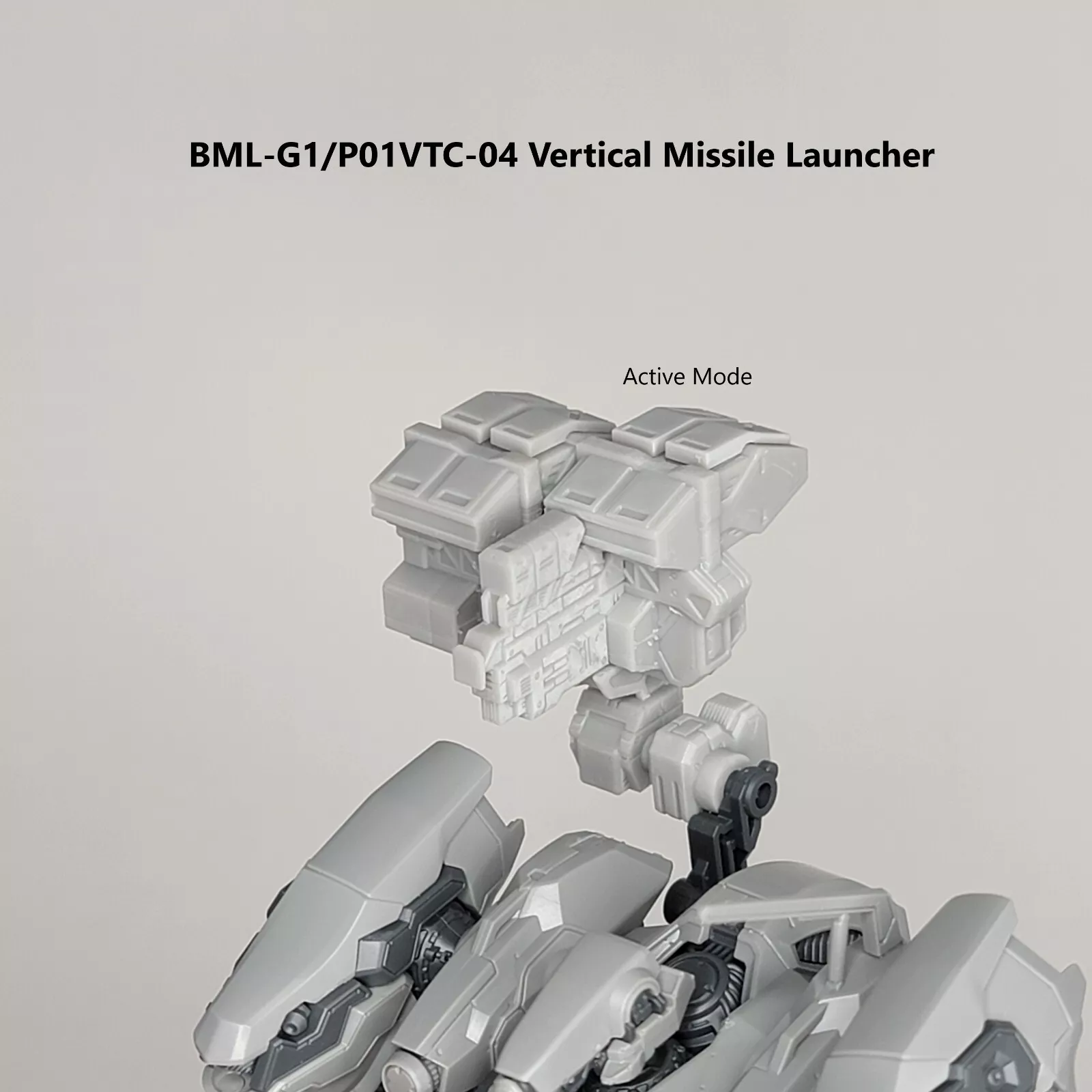 FURLONG BML-G1/P01VTC-04 Vertical Missile Launcher Back Weapon Part (30 Minutes Missions)