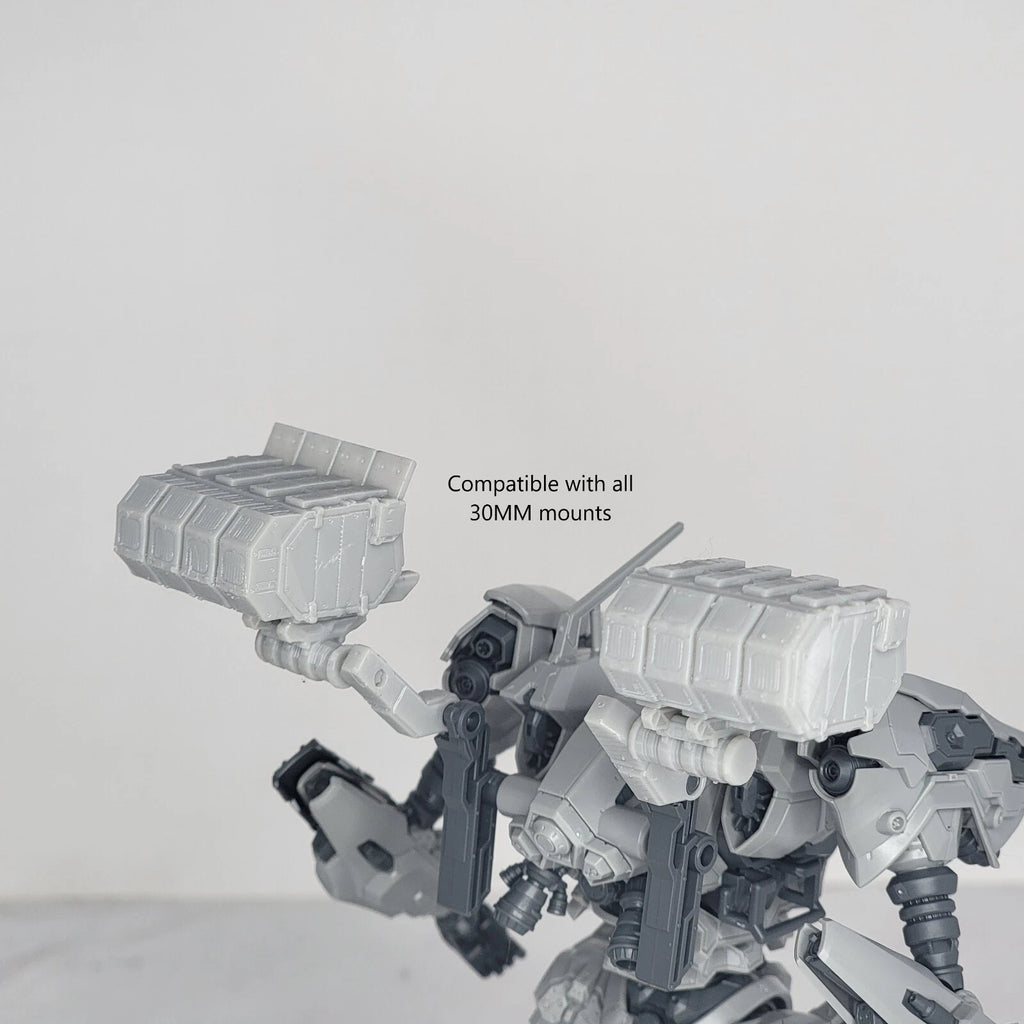 FURLONG BML-G1/P20MLT-04 Missile Launcher Back Weapon Part (30 Minutes Missions)