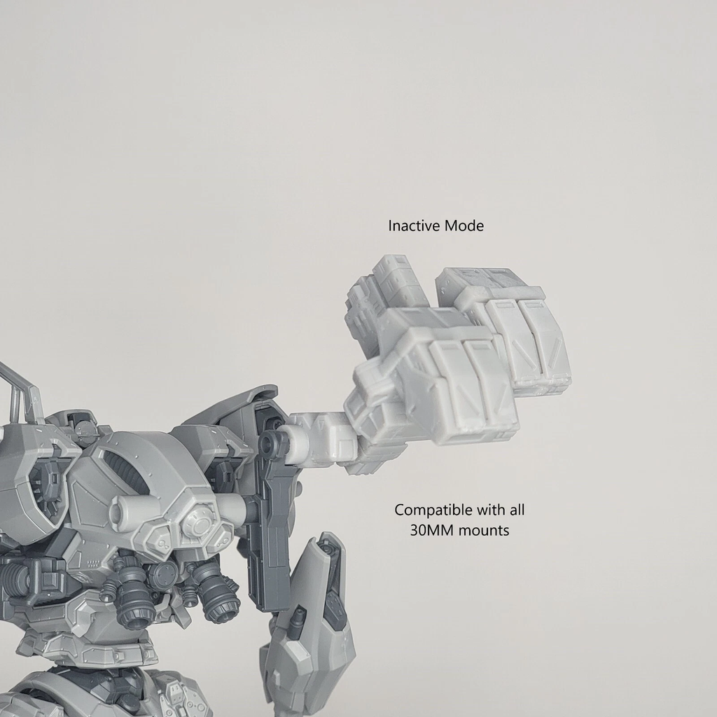 FURLONG BML-G1/P01VTC-04 Vertical Missile Launcher Back Weapon Part (30 Minutes Missions)