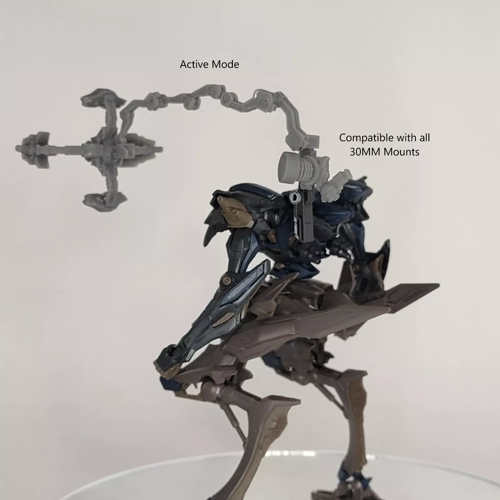 ARQUEBUS VP-61PB Pulse Buckler Back Weapon Part (30 Minutes Missions)