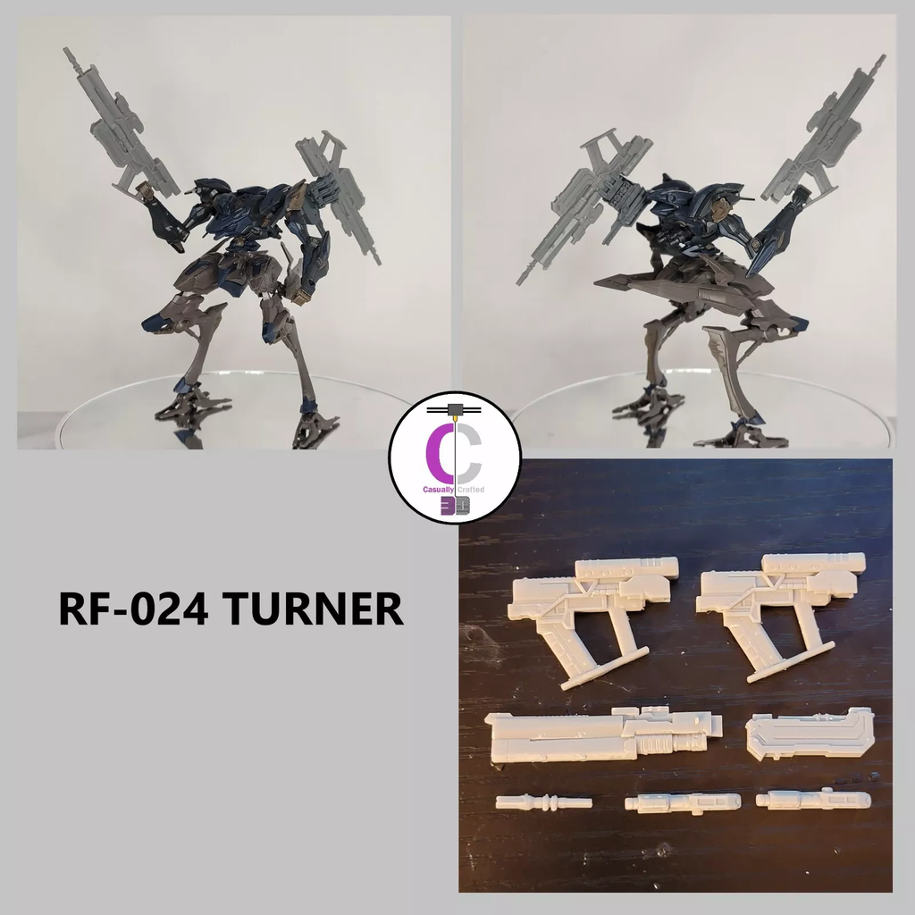 BALAM RF-024 TURNER Assault Rifle Arm Weapon Part (30 Minutes Missions)