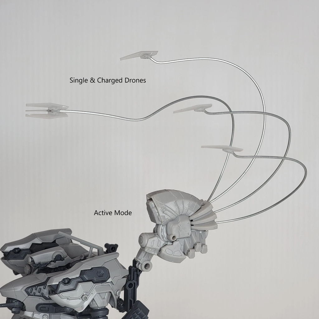 VCPL Vvc-700LD Laser Drone Back Weapon Part (30 Minutes Missions)