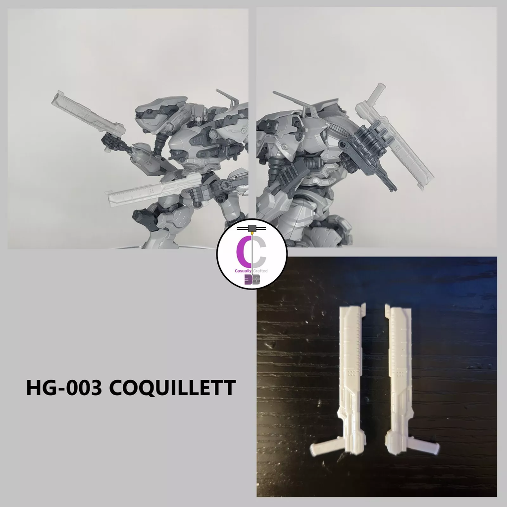 BALAM HG-003 COQUILLETT Handgun Arm Weapon Part (30 Minutes Missions)