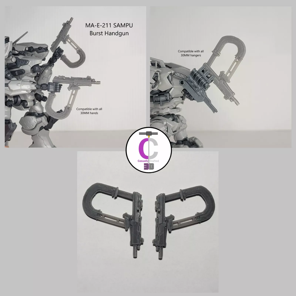 BAWS MA-E-211 SAMPU Burst Handgun Arm Weapon Part (30 Minutes Missions)