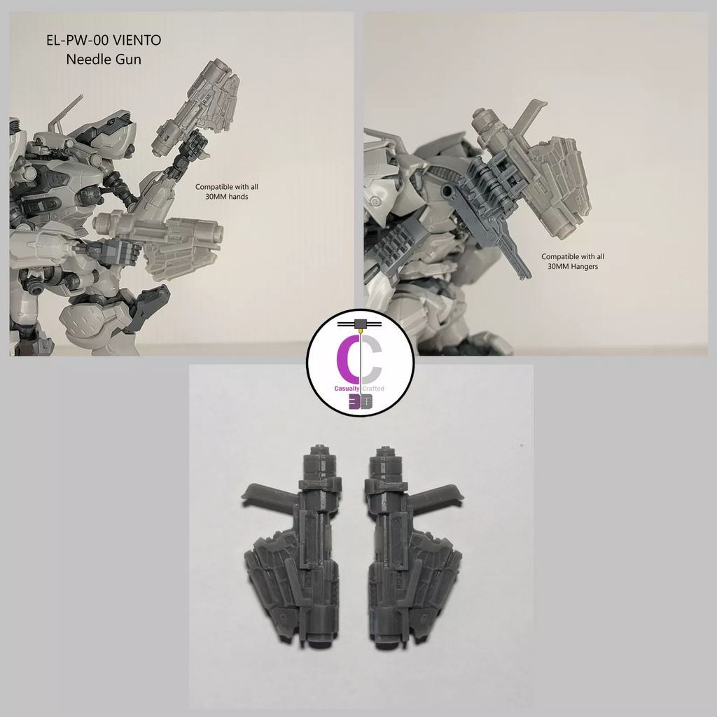 ELCANO EL-PW-00 VIENTO Needle Gun Arm Weapon Part (30 Minutes Missions)