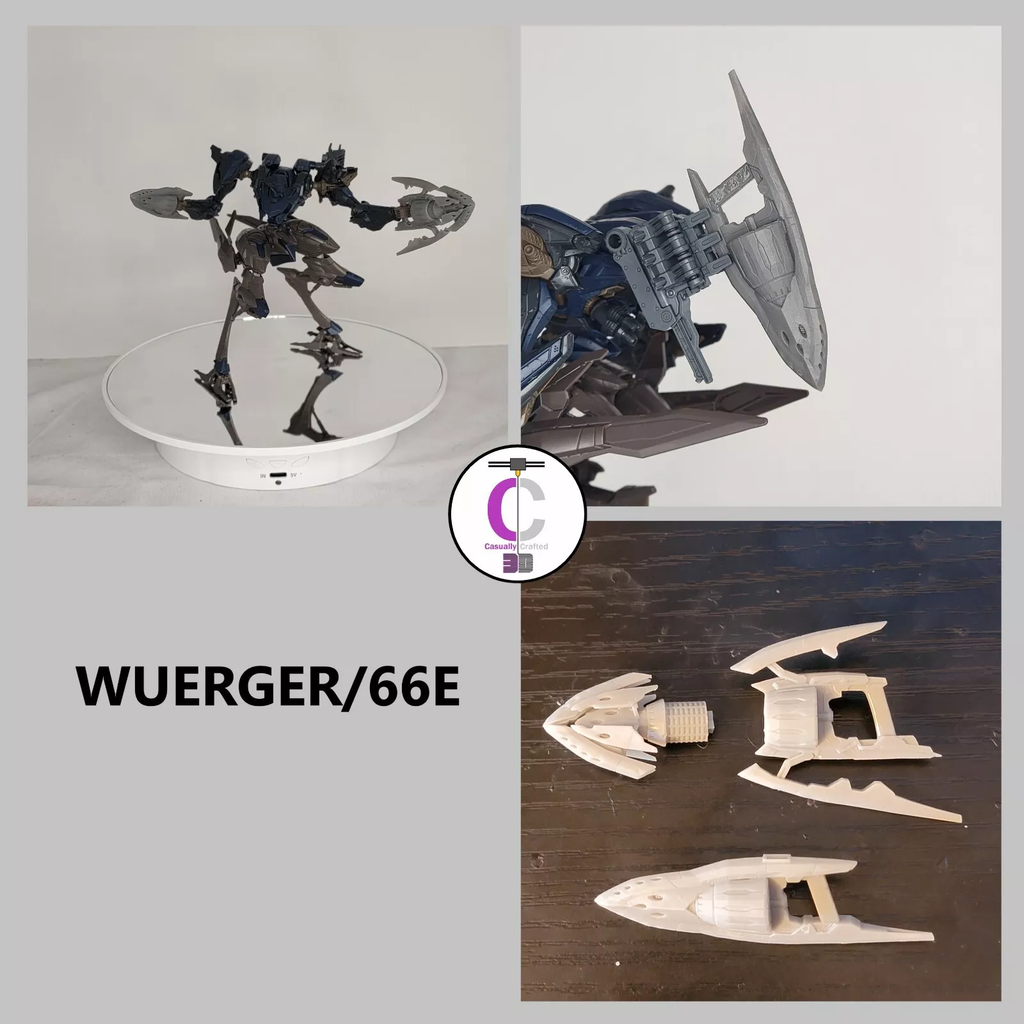 SCHNEIDER WUERGER/66E Laser Shotgun Arm Weapon Part (30 Minutes Missions)