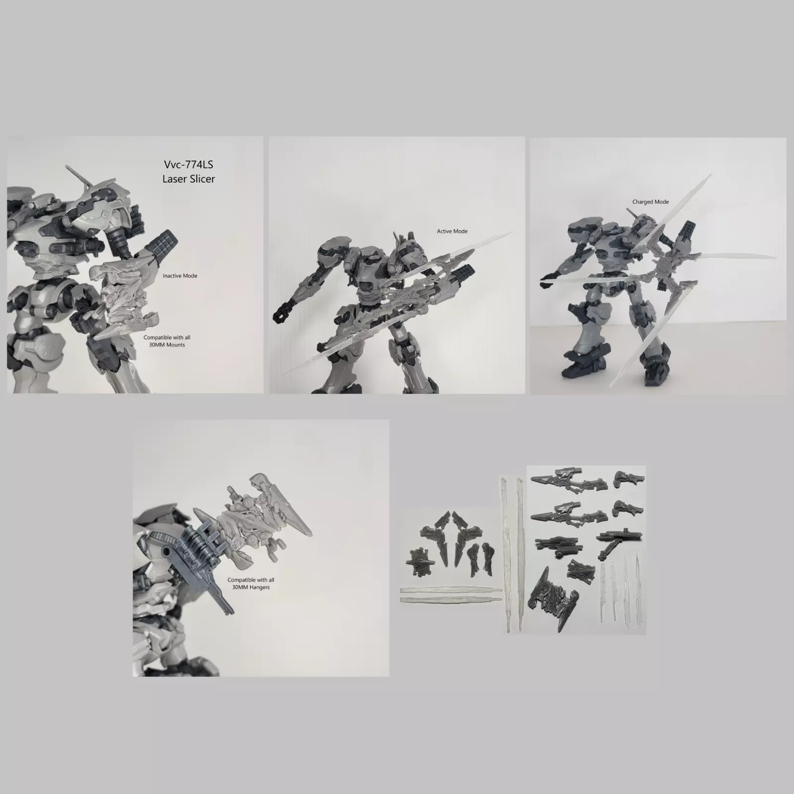 VCPL Vvc-774LS Laser Slicer Arm Weapon Part (30 Minutes Missions)