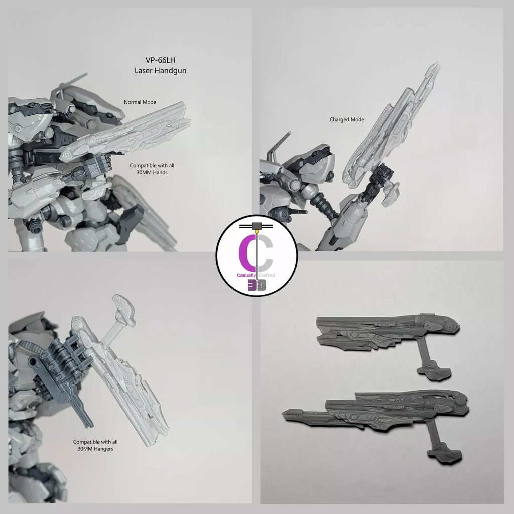 ARQUEBUS VP-66LH Laser Handgun Arm Weapon Part (30 Minutes Missions)