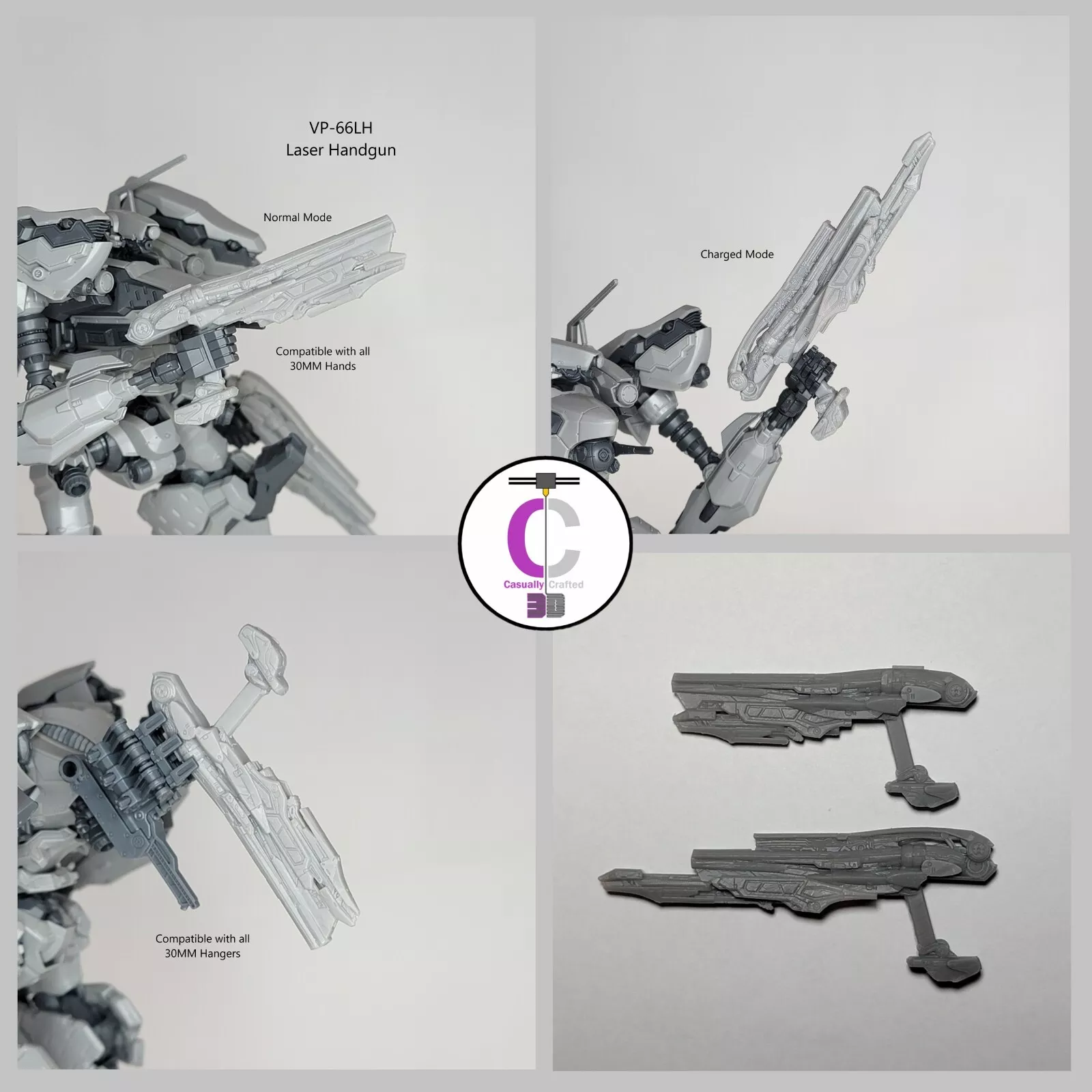 ARQUEBUS VP-66LH Laser Handgun Arm Weapon Part (30 Minutes Missions)