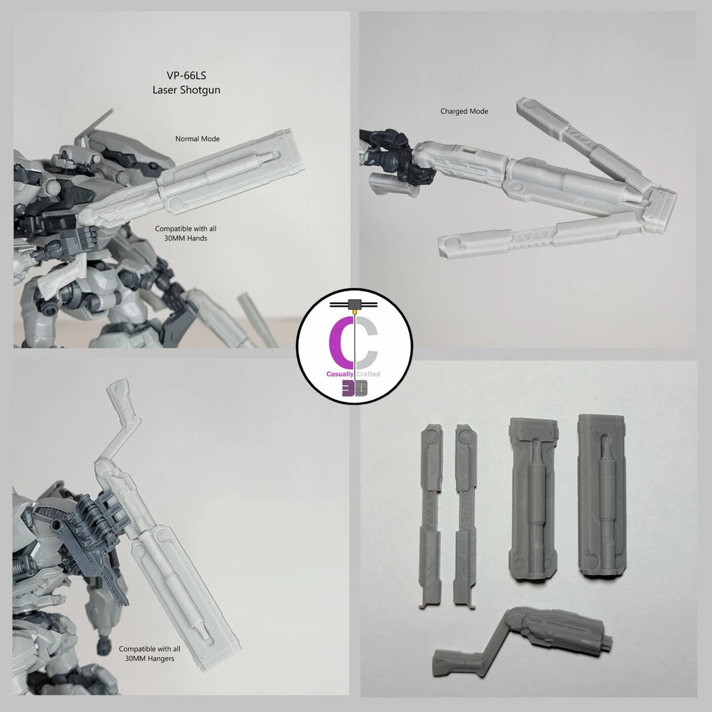 ARQUEBUS VP-66LS Laser Shotgun Arm Weapon Part (30 Minutes Missions)