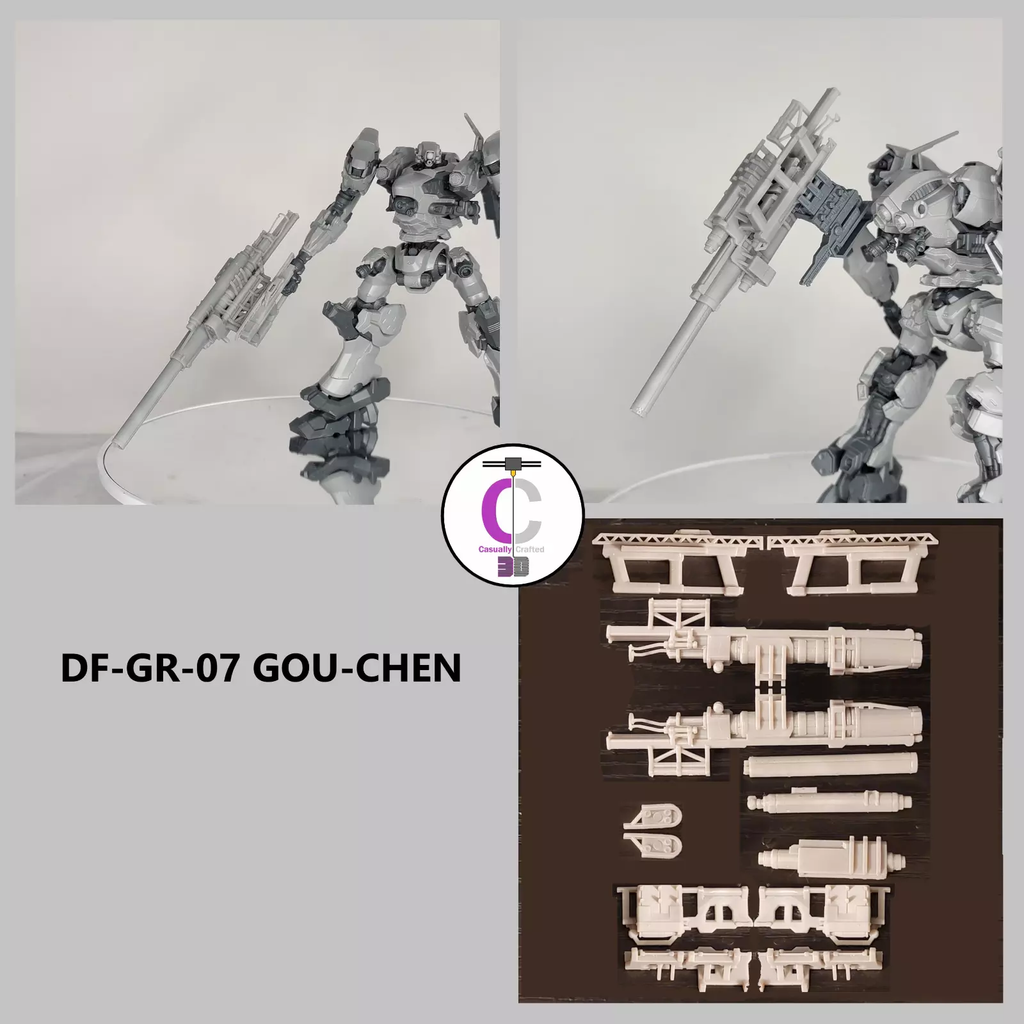 DAFENG DF-GR-07 GOU-CHEN Grenade Launcher Arm Weapon Part (30 Minutes Missions)