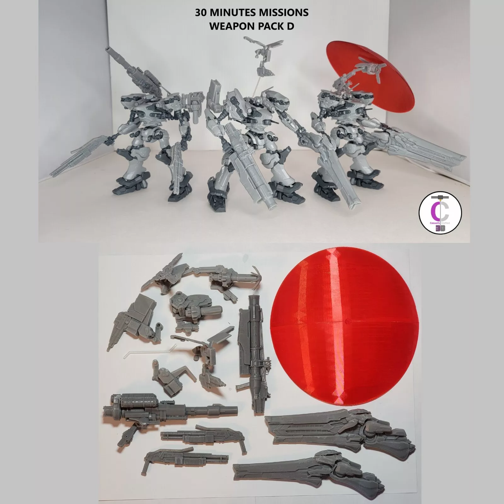 (30 Minutes Missions) ACVI Weapon Pack D