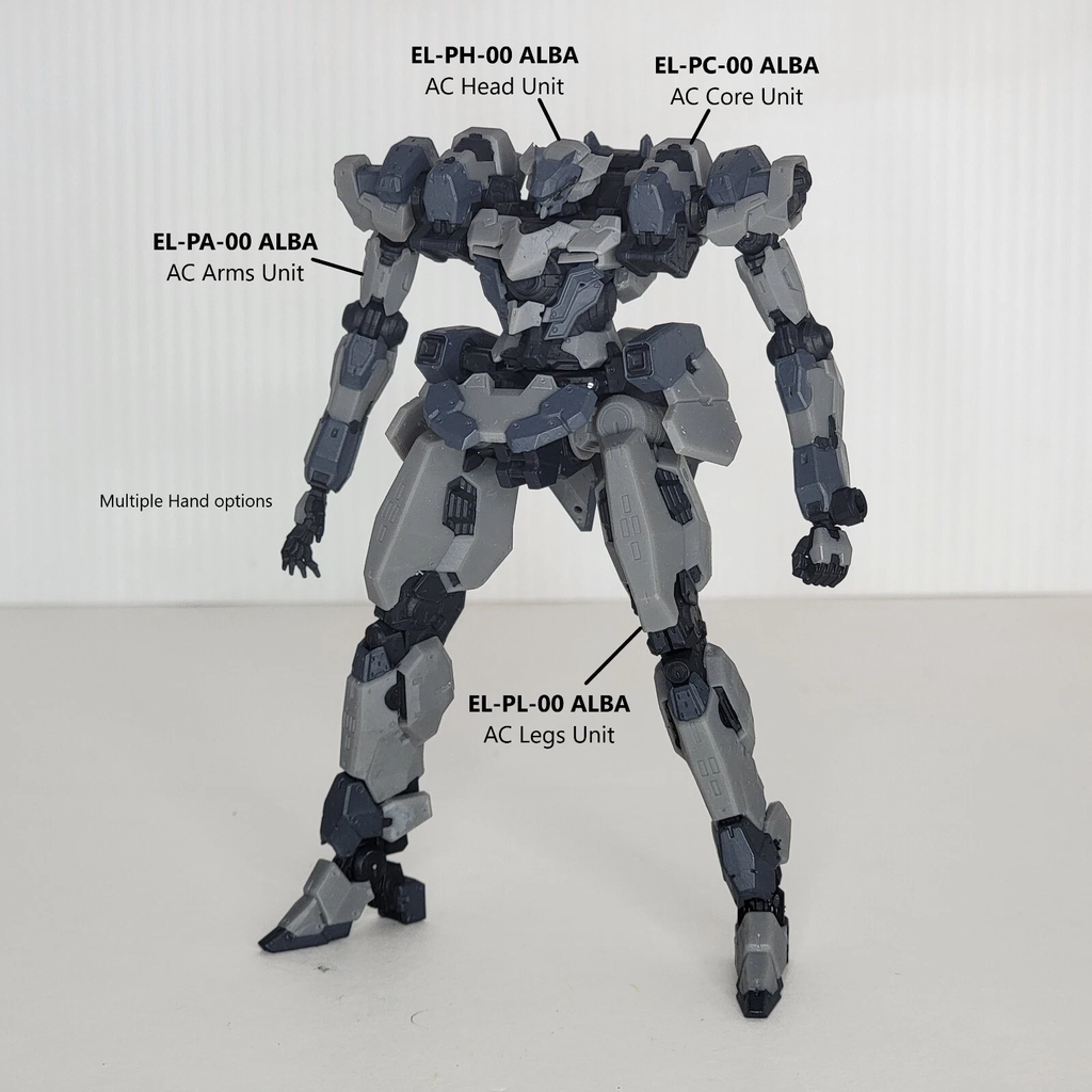 ELCONO EL-PC-00 ALBA Core Part (30 Minutes Missions)