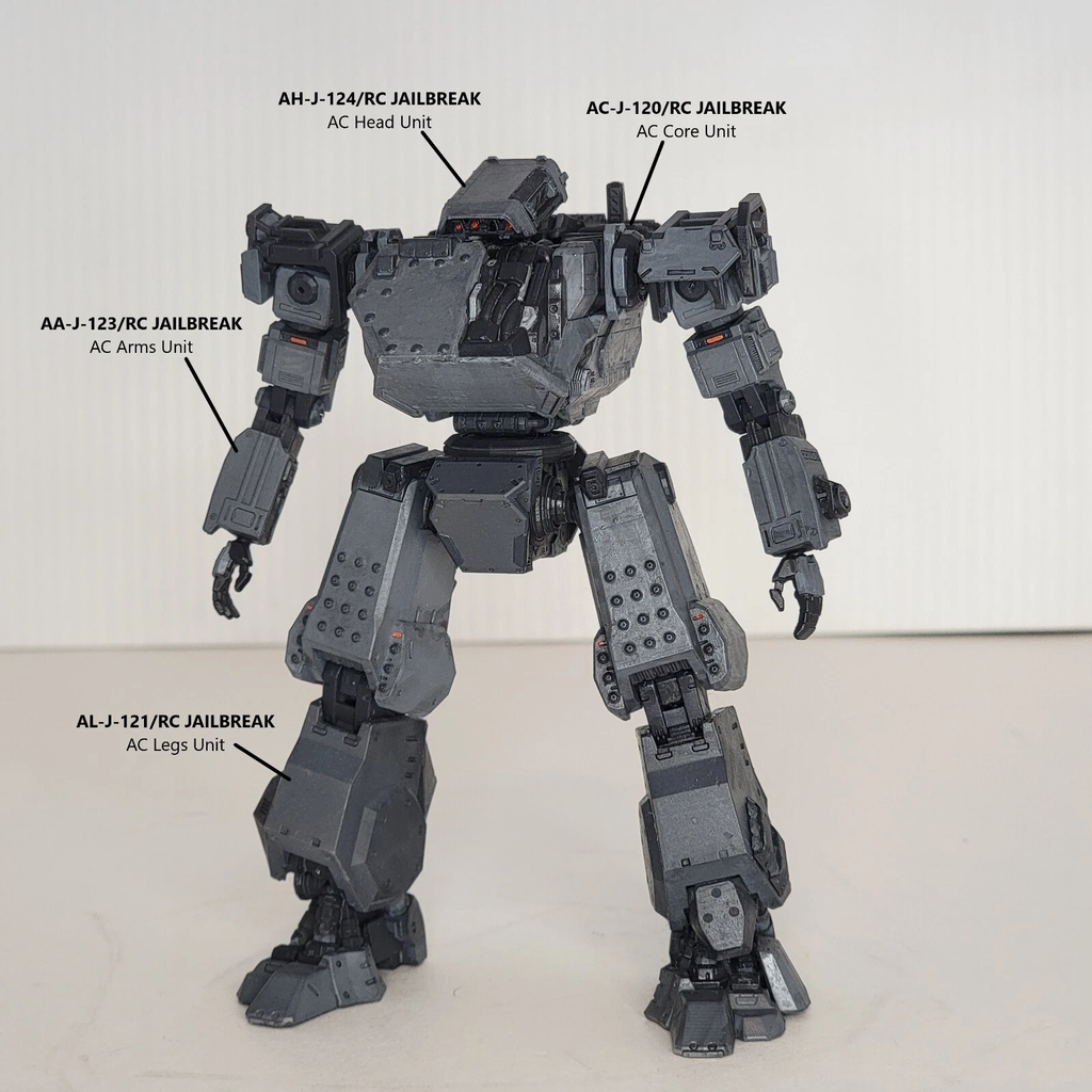 (30 Minutes Missions) BAWS AX-J-12X/RC JAILBREAK Frame Pack