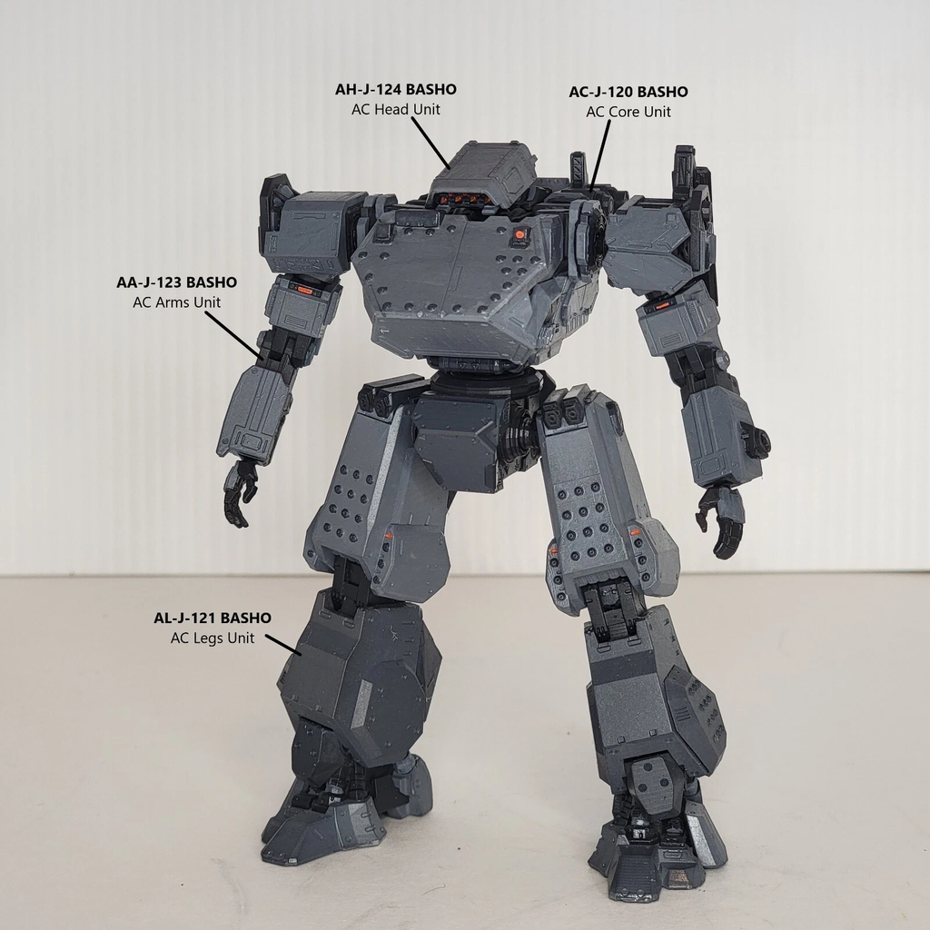 BAWS AH-J-124 BASHO Head Part (30 Minutes Missions)