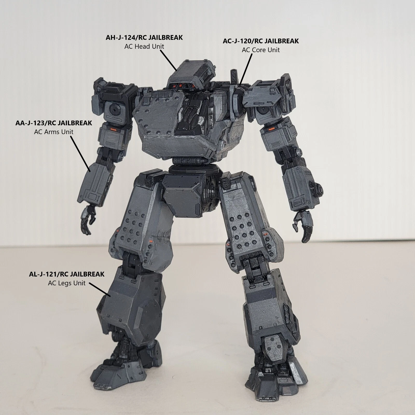 BAWS AH-J-124/RC JAILBREAK Head Part (30 Minutes Missions)