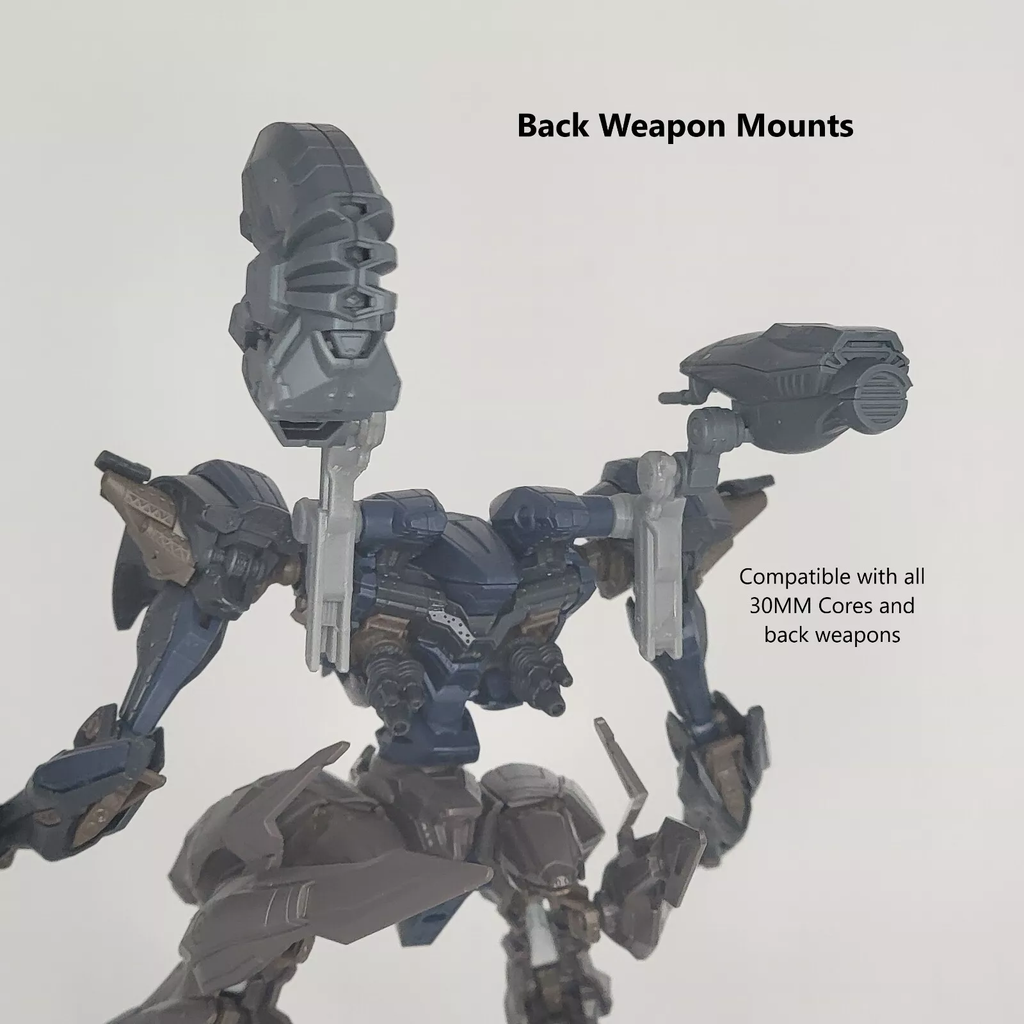 BAWS AM-J-001 Universal Weapon Mount Part (30 Minutes Missions)