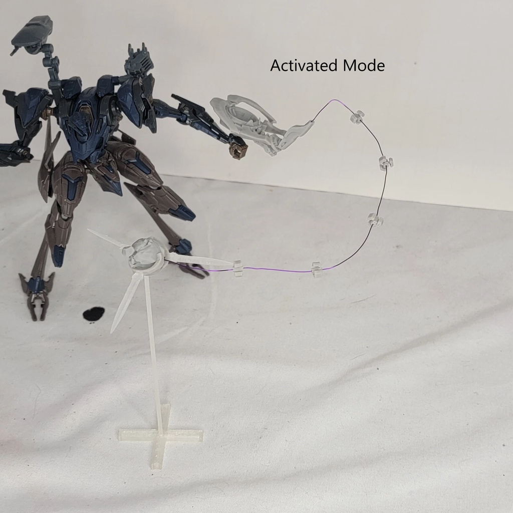 ALLMIND 44-143 HMMR Plasma Thrower Arm Weapon Part (30 Minutes Missions)